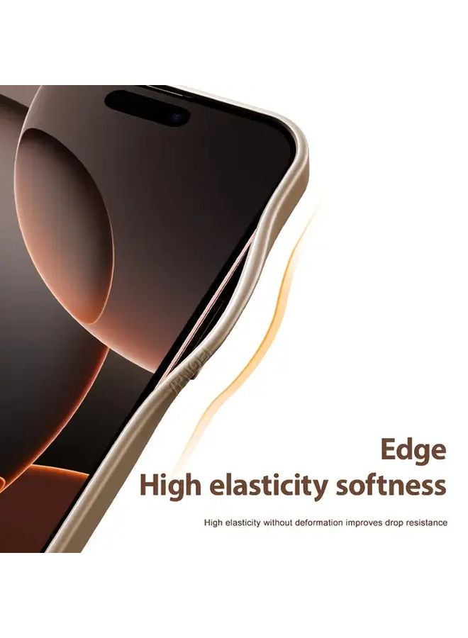 Dark Brown Magnetic Luxury Matte Translucent Shockproof Case for iPhone 16 Plus - Image 3